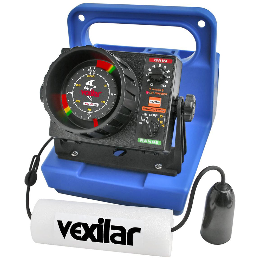 Vexilar FL-8SE GENZ Pack with 19º Ice Ducer