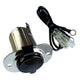Marinco Stainless Steel 12V Receptacle with Cap
