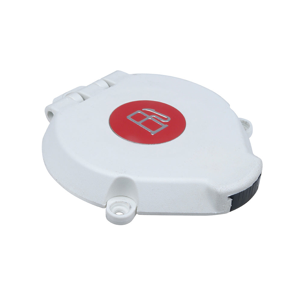 Perko Vented Flip Top Cap for Fills with 1-1/2" Hose - White