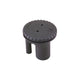 Perko 0543 Vented Fill for 1-1/2" Hose - Straight Neck - Gas - Black