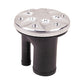 Perko 0591 Vented Fill for 1-1/2" Hose - Straight Neck - Chrome