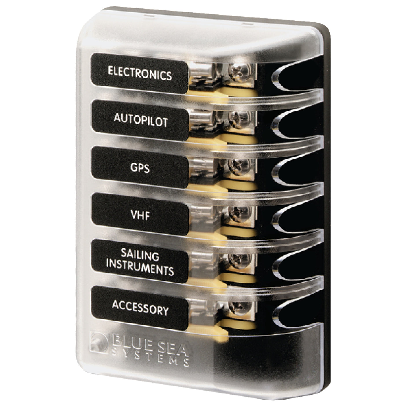 Blue Sea Agc Fuse Block 6 Circuit And Cover