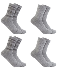 Carhartt - Womens Heavyweight Synthetic-Wool Blend Crew Sock