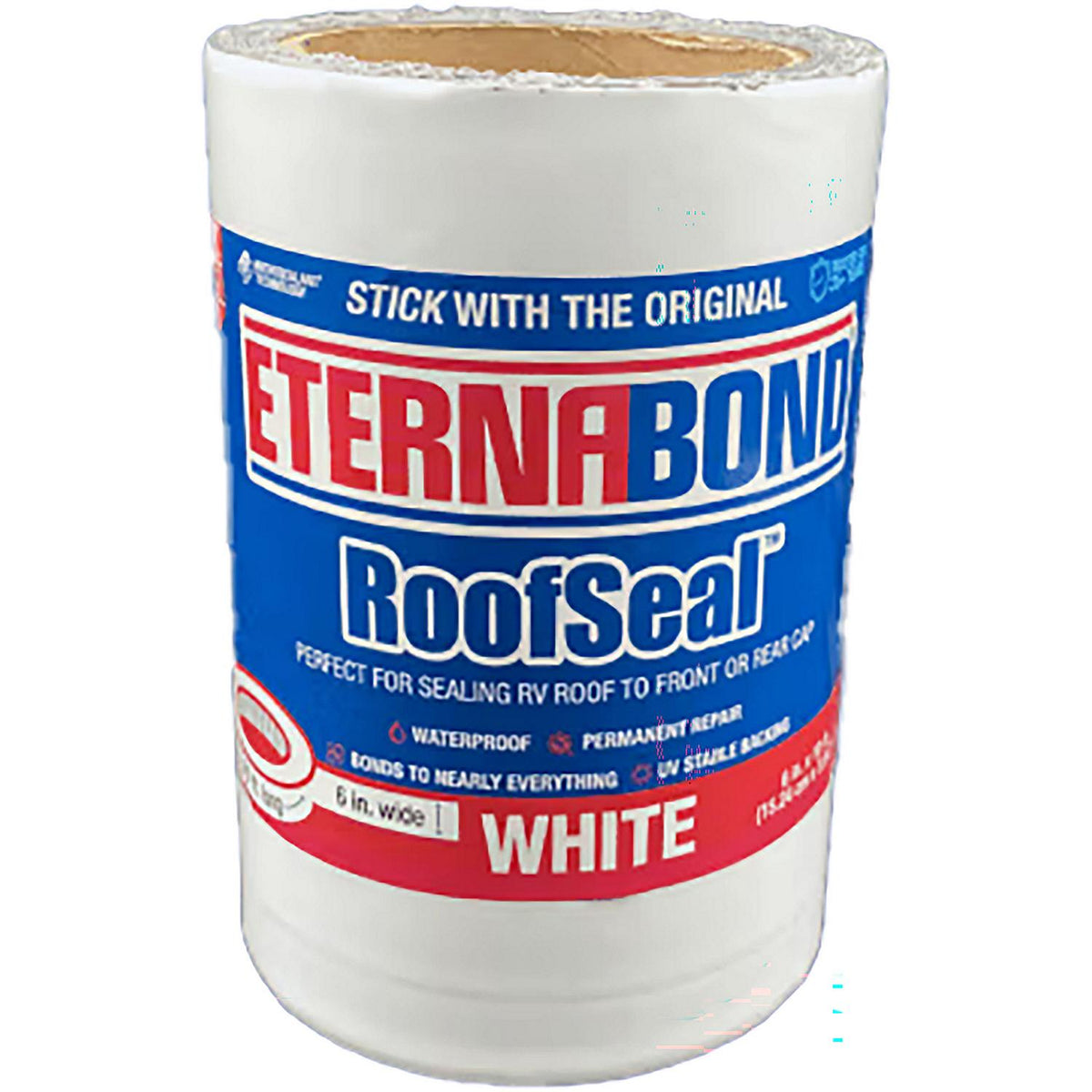 EternaBond RoofSeal™ For Quick Repairs, 4"x50', White