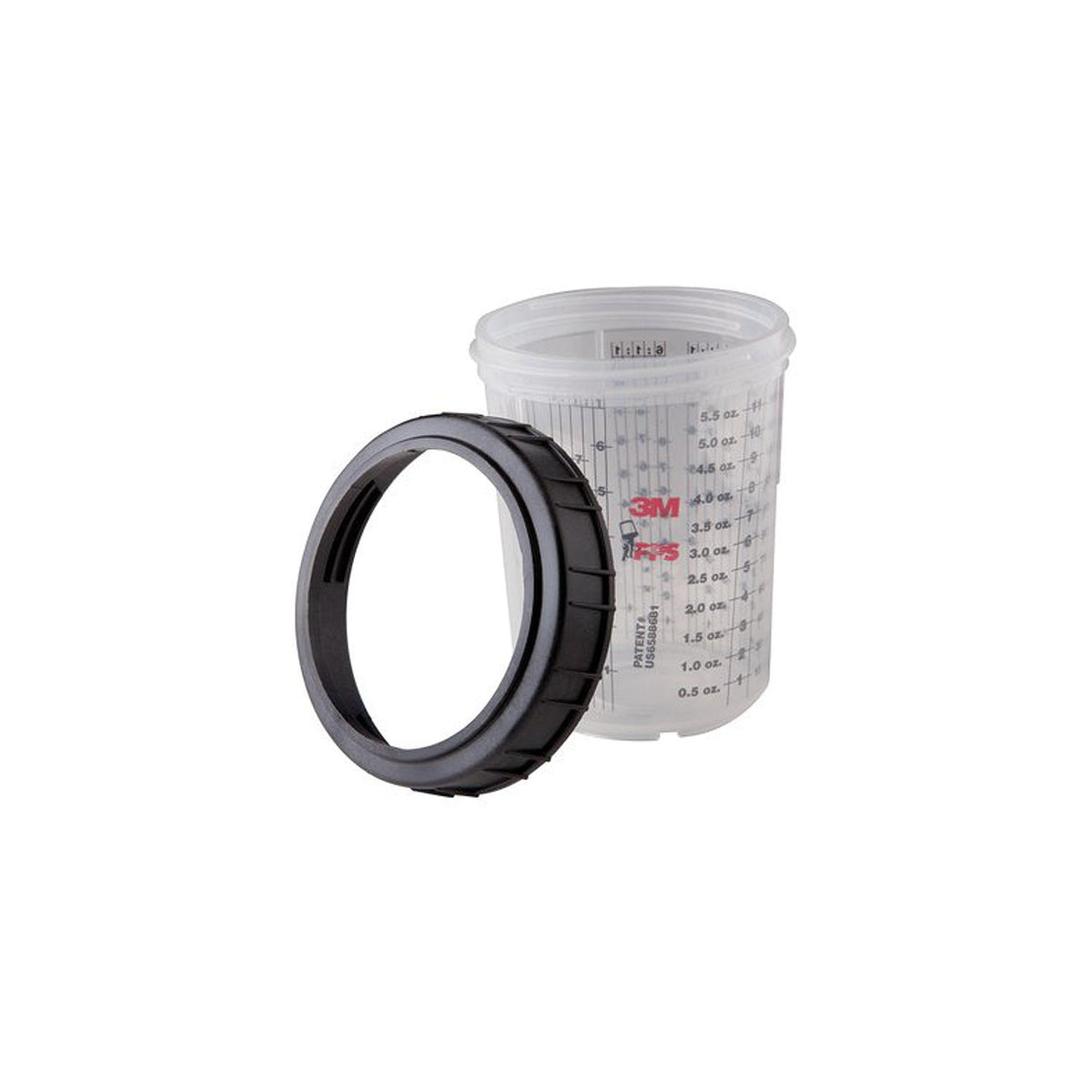 3M Paint Prep System Mini Cups & Collars