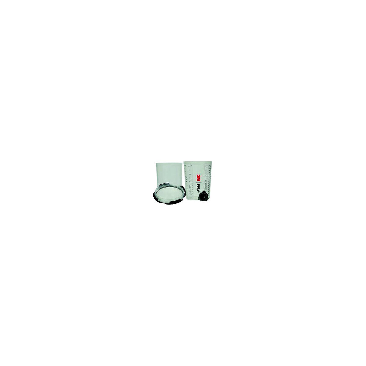 3M PPS™ Series 2.0 Spray Cup System, Midi (13.5oz, 400ml), 50/pk