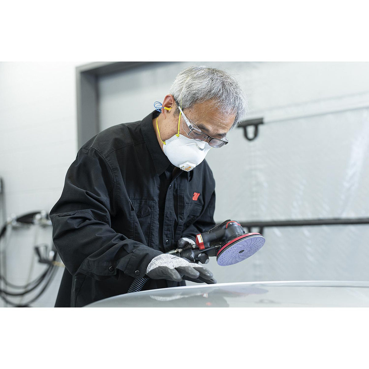 3M Cubitron™ II Hookit™ Clean Sanding Abrasive Disc, Grade:500+, 50 Discs/Carton, 6"