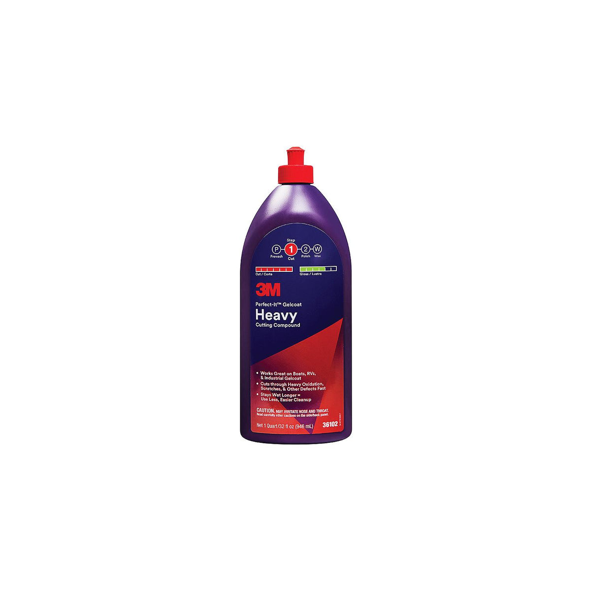 3M Perfect-It™ Gelcoat Heavy Cutting Compound, Gal.