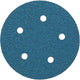 3M Hookit™ Blue Abrasive Disc Dust-Free, Grade:40E, 5 holes, 50 Discs/Carton, 5"
