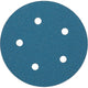 3M Hookit™ Blue Abrasive Disc Dust-Free, Grade:80E, 5 holes,50 Discs/Carton, 5"