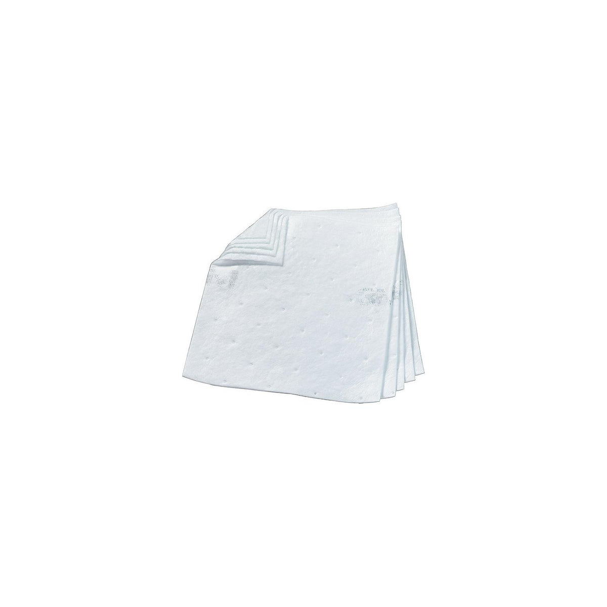 3M Oil Sorbent Pads, 100/Bag