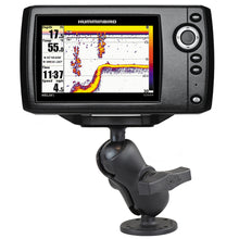 RAM Mount 1.5" Ball Mount with 2.5" Round Base, Short Arm & 1.5" x 3" Plate for Humminbird Helix 5 Only