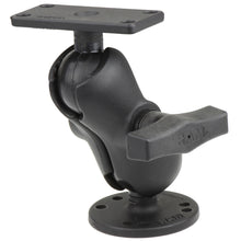 RAM Mount 1.5" Ball Mount with 2.5" Round Base, Short Arm & 1.5" x 3" Plate for Humminbird Helix 5 Only