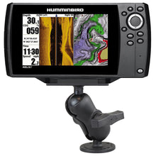 RAM Mount 1.5" Ball Mount with 2.5" Round Base, Short Arm & 2" x 4" Plate for Humminbird Helix 7 Only