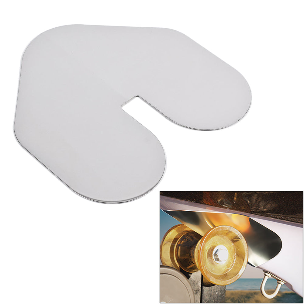 Megaware ScuffBuster™ XL with Notch - 9" x 8.75" - Notched - 22G - Stainless Steel