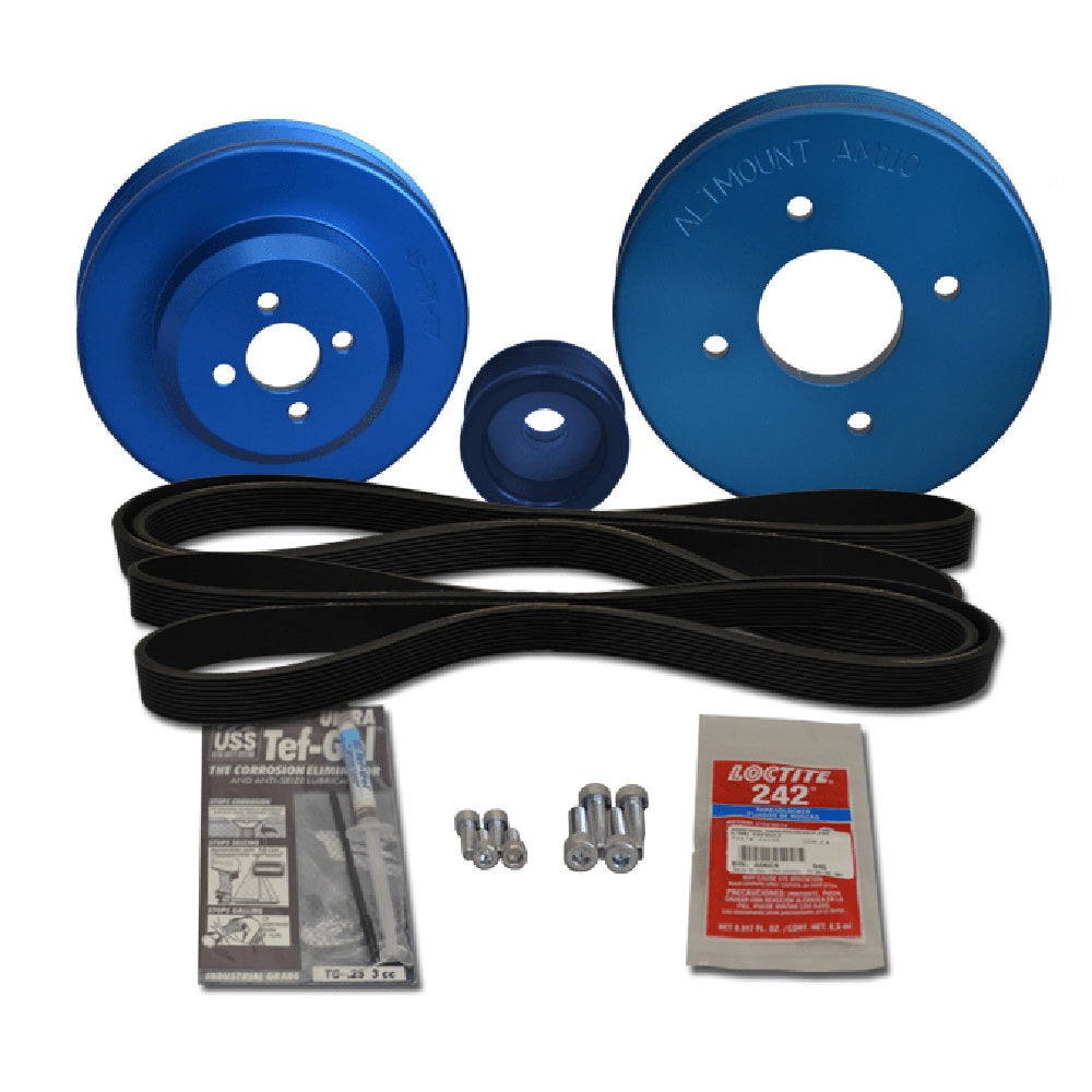 Balmar Pulley Kit for Yanmar 4JH2-TE, 4JH2-HTE, 4JH2-DTE 4JH2-UTE
