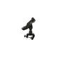 Scotty 339S Powerlock Rod Holder with #449 Clamp Mount, Black