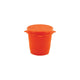 Scotty 672 0.5L Vented Bait Jar, Florescent Red, 100/case