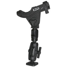 Scotty 162 1.5" Ball Mount with Gear Head Post & 241 Side Deck Mount