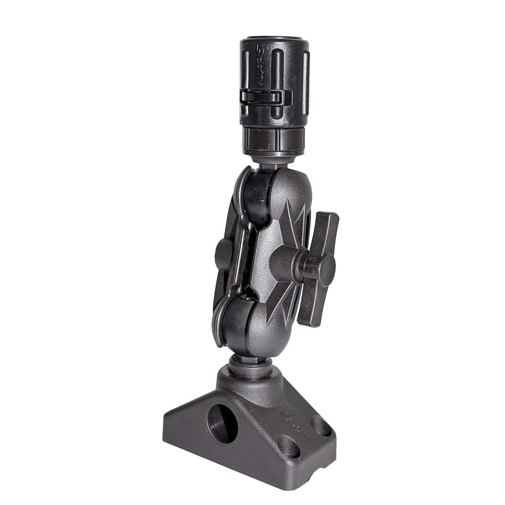 Scotty 162 1.5" Ball Mount with Gear Head Post & 241 Side Deck Mount