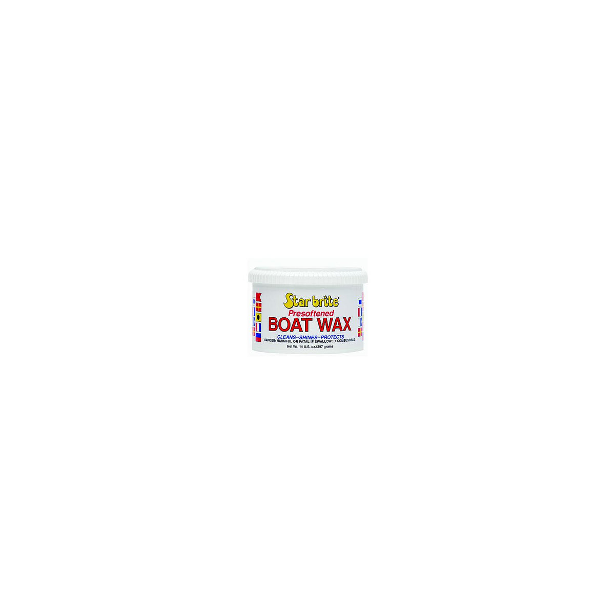 Star brite Pre-Softened Boat Wax, 14 oz.