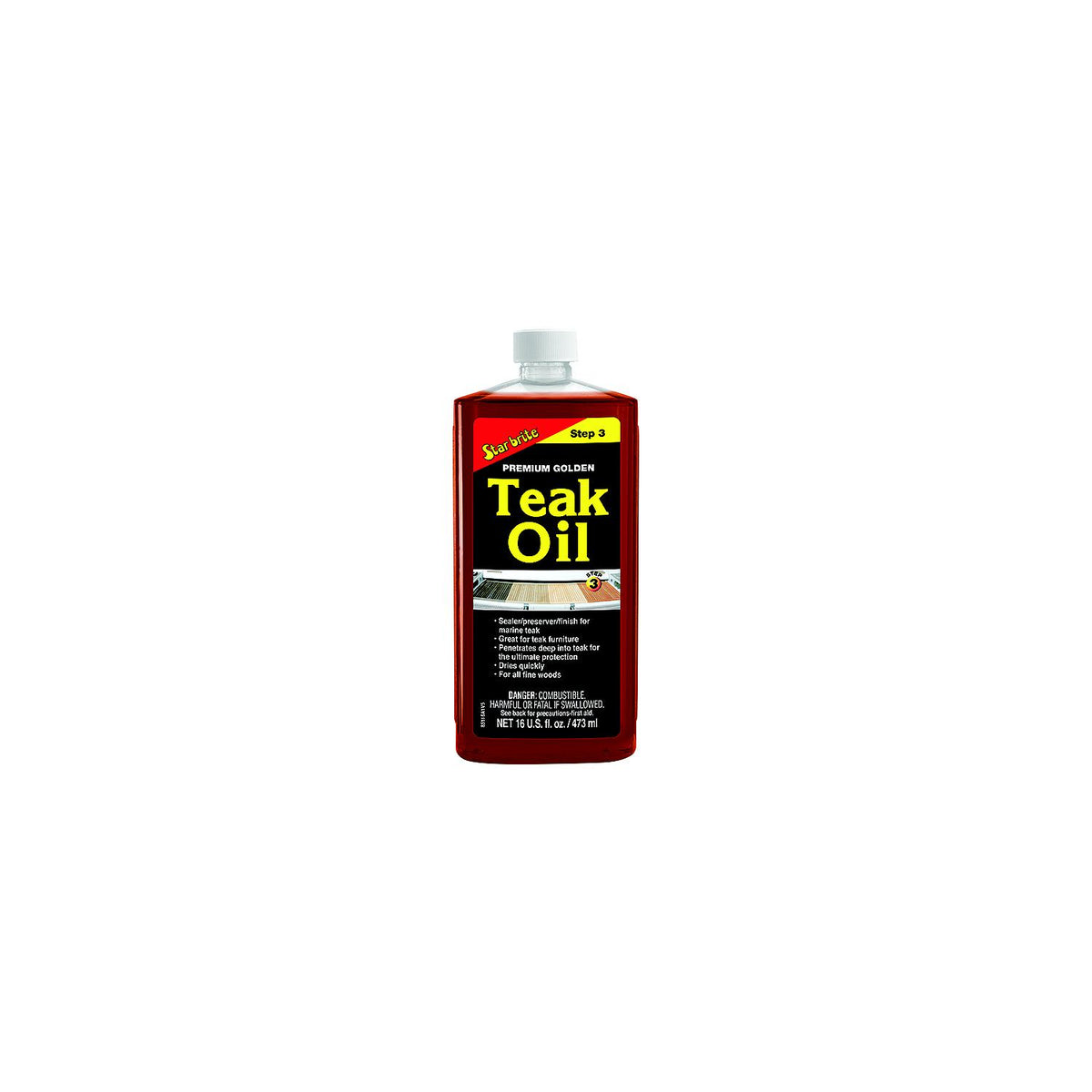 Star brite Premium Golden Teak Oil, Pt.