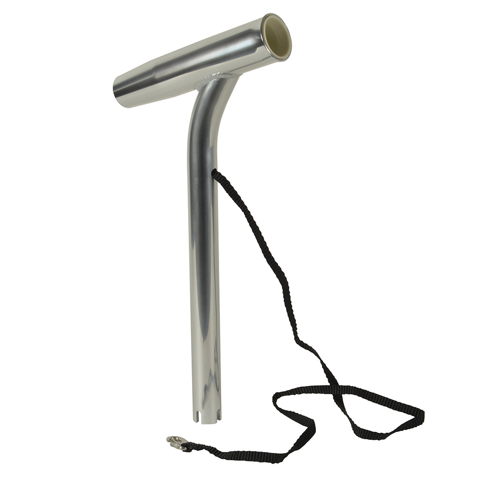 C.E. Smith Outrigger Rod Holder with Liner & Strap - Aluminum