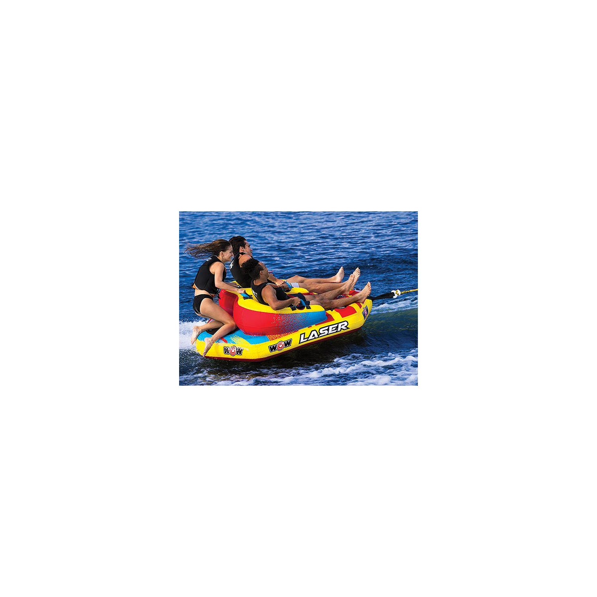 Wow Laser Towable, 3 Riders