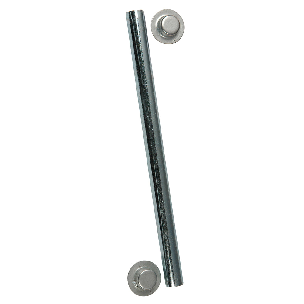C.E. Smith Package Roller Shaft 1/2" x 5-1/4" with Cap Nuts - Zinc