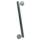 C.E. Smith Package Roller Shaft 1/2" x 12-3/4" with Cap Nuts - Zinc