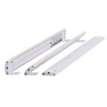 Lunasea Adjustable Linear LED Light with Built-In Dimmer - 12" Length, 12VDC, Warm White with Switch