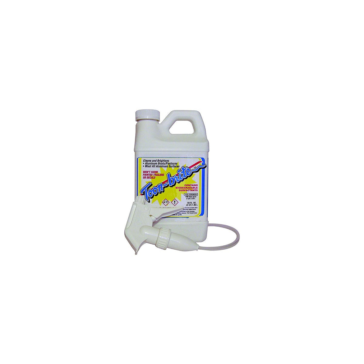 Toonbrite Pontoon & Aluminum Boat Cleaner, 1/2 Gallon Concentrate