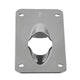 Schaefer Halyard Exit Plate for Up To 3/4" Line - Flat