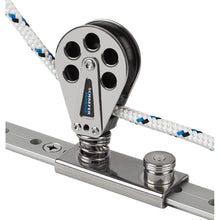 Schaefer Spring Loaded/Lined Slide/Stainless Steel for 1-1/4" T-Track
