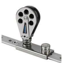 Schaefer Spring Loaded/Lined Slide/Stainless Steel for 1-1/4" T-Track