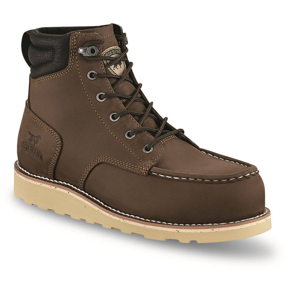 Irish Setter - Mens 6-inch Soft Toe Waterproof Work Boot (84631)
