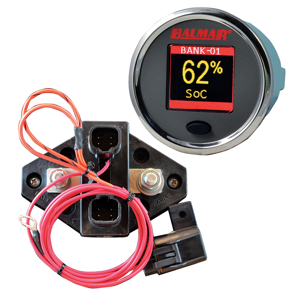 Balmar SG200 Battery Monitor Kit with Display Shunt & 10M Cable - 12-48 VDC