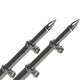 TACO 18' Deluxe Outrigger Poles with Rollers - Silver/Black