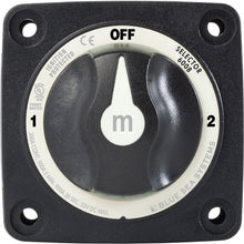 Blue Sea Systems 6008200 m-Series Selector 3 Position Battery Switch - Black