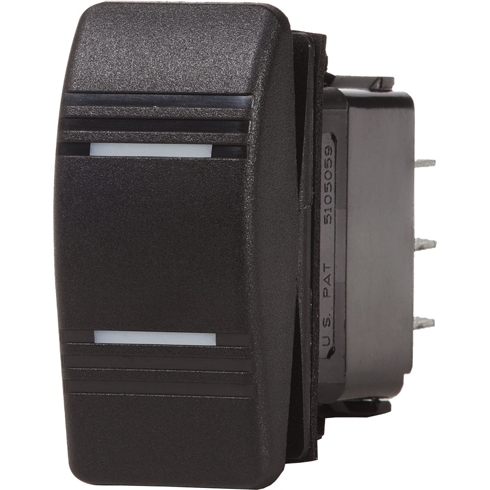 Blue Sea Systems Contura Switch DPDT Black - ON-ON