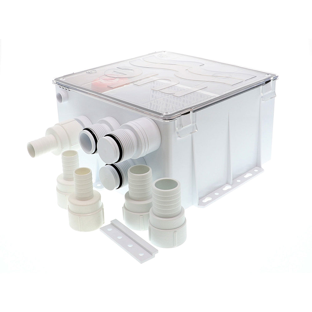 Rule Shower Drain Box with 800 GPH Pump - 24V