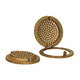 GROCO Bronze Round Hull Strainer with Access Door for Up To 4" Thru-Hull
