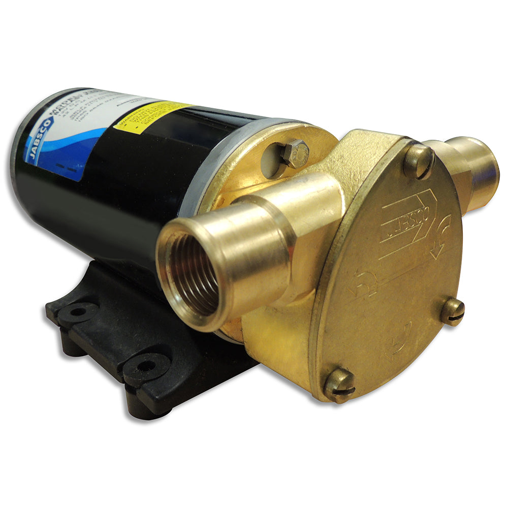 Jabsco Ballast King Bronze DC Pump with o Switch - 15 GPM