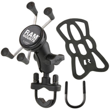 RAM Mount X-Grip® Phone Mount with Handlebar U-Bolt Base