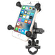RAM Mount X-Grip® Phone Mount with Handlebar U-Bolt Base