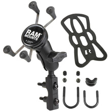 RAM Mount X-Grip® Phone Mount with Motorcycle Brake/Clutch Reservoir Base