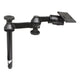 RAM Mount 8" Upper Pole with Double Swing Arms & 75 x 75mm VESA Plate