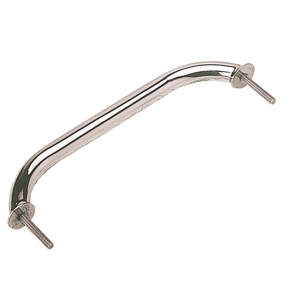 Sea-Dog Stainless Steel Stud Mount Flanged Hand Rail with Mounting Flange - 10"