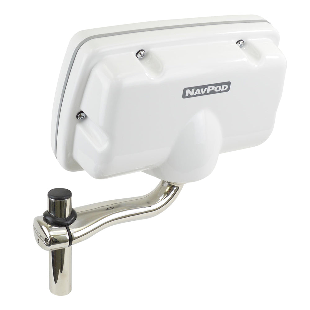 NavPod RailMount Pre-Cut for Simrad NSS9 evo3/B&G Zeus3 9 Fits 1" or 1.25" Tubing