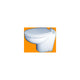 Raritan Marine Elegance™ Slant Back, Pressurized Fresh Water, Low Profile 12V Toilet, White